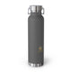 Black/Mustard "R.A.W." Vacuum Insulated Bottle, 22oz