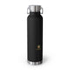 White "Positive on Purpose" Vacuum Insulated Bottle, 22oz